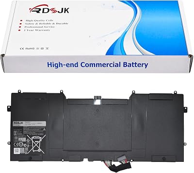 RDSJK C4K9V Y9N00 Laptop Battery for Dell XPS 12-L221x 12 9Q33 XPS 13 9333 Ultrabook 13-L321X 13-L322X XPS L321X L322X Series PKH18 3H76R 489XN 0Y9N00 7.4V 55Wh