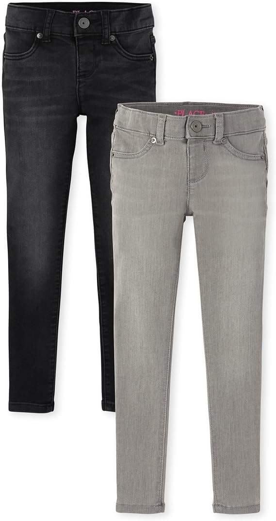 The Children'S Place Girls Stretch Pull On Denim Jeggings