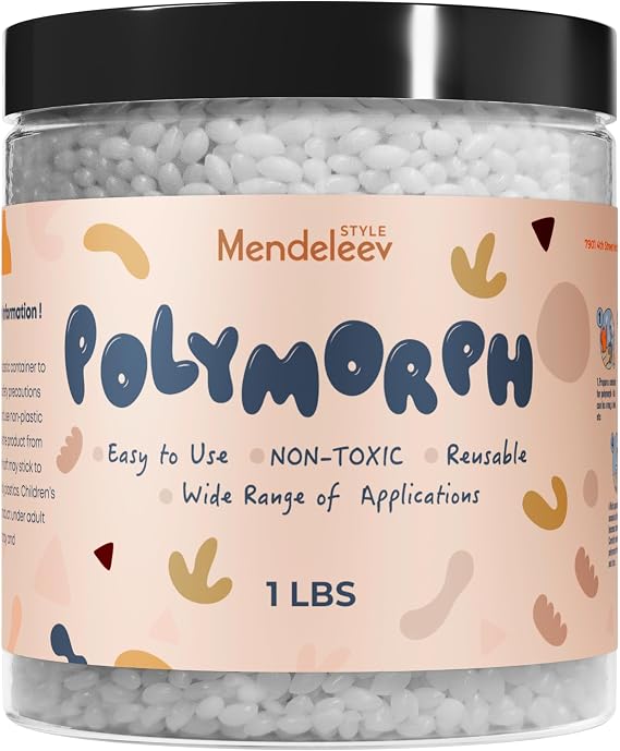 16 Oz Polymorph Reusable Moldable Plastic Thermal Beads 1 lbs