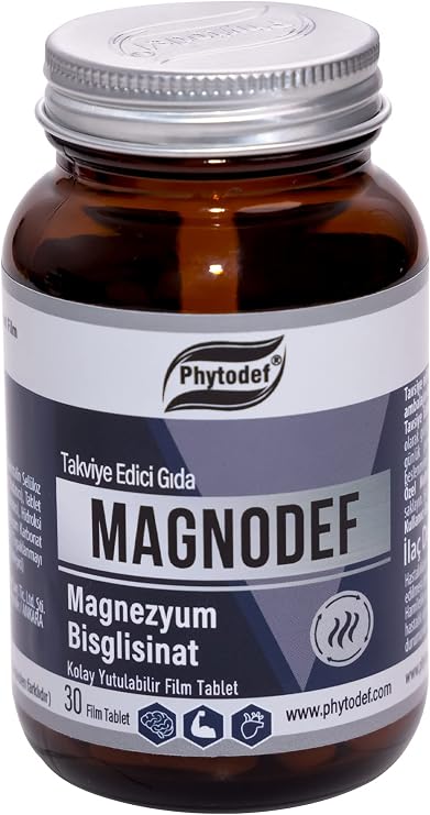 Phytodef Magnodef Magnezyum Bisglisitinat 30 Tablet