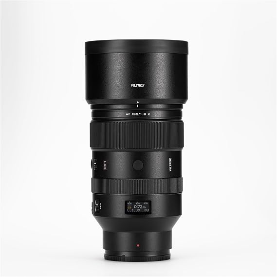 VILTROX AF 135mm F1.8 LAB Z-Mount Lens,Full Frame Auto Focus TelephotoLenses with Hyper VCM Motor Large Aperture Prime Lens for Nikon Cameras