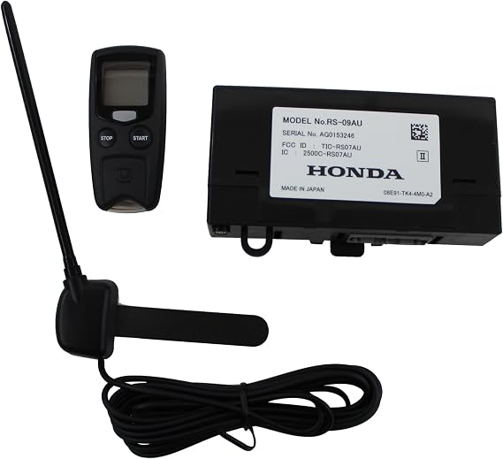 Honda Genuine Accessories 08E91-E22-101A Remote Engine Starter