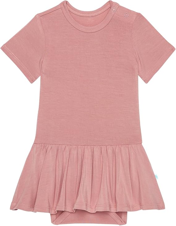 Posh Peanut Baby & Little Girls Dresses for Summer - Twirl Bodysuit Dresses for Girls Made of Soft Viscose from Bamboo