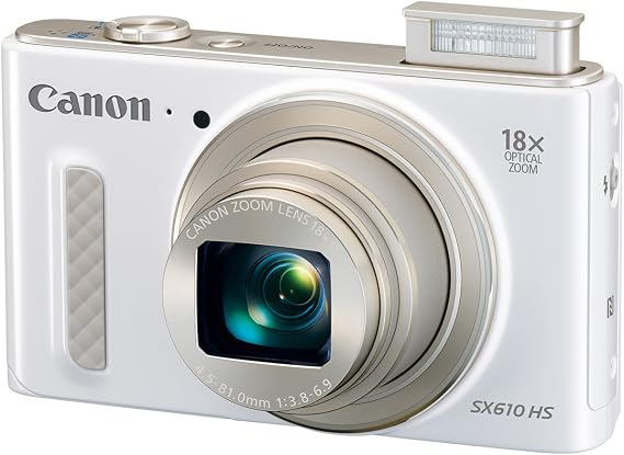 Canon PowerShot SX610 HS - Wi-Fi Enabled (White)