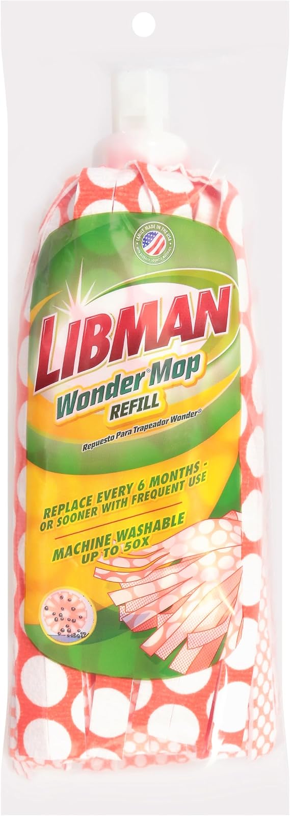 Libman Wonder 7 in. Microfiber Mop Refill - 1 Each