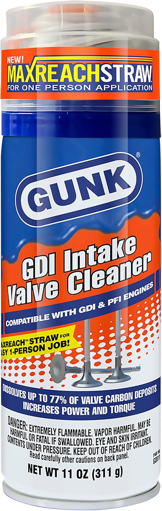 Gunk 11oz. GDI Intake Valve Cleaner