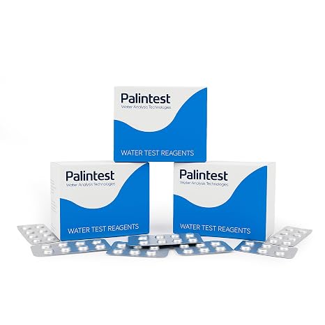 Palintest DPD No.1, No.3 & Phenol Red Reagents, 3 x 250 Packs