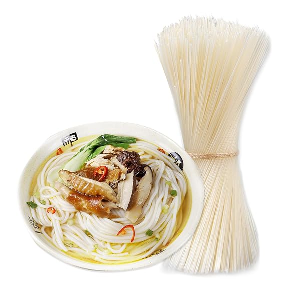 Rice Noodles 17.6oz, Dry Rice Noodles, Poudre de riz sechee