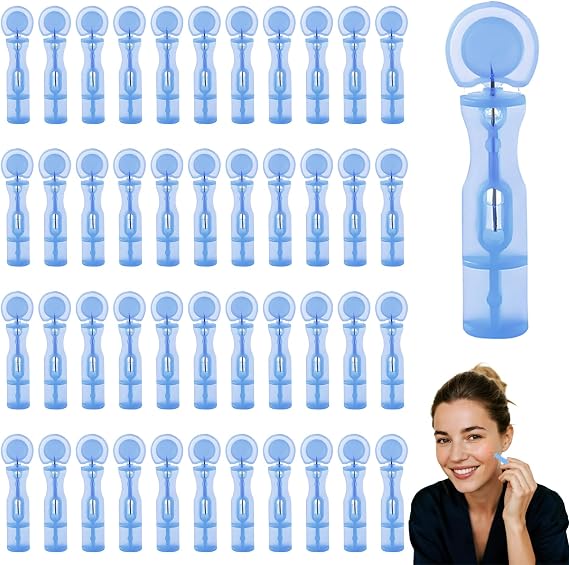 100 Pcs Blackhead Blemish Remover, Disposable Acne Pimple Popper Needle, Professional Acne Removal Needle for Clear Skin