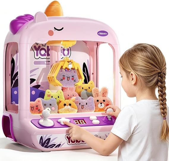 Unicorns Claw Machine for Kids,Kid Claw Machine Girls Toys Age 4 5 6 7 8