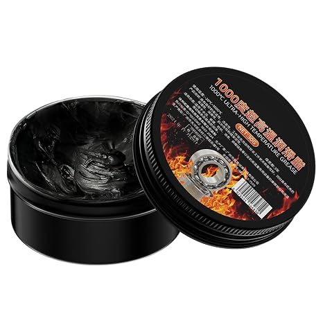Automotive Grease - All Weather Lubricant Gel, Heat Resistant Automotive Facilities | Rust Protecting Lubricant for Quiet Performance of Motor Parts, Shock Absorbers, Transmission Components, and Door