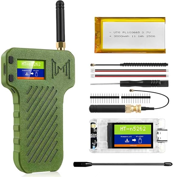Heltec Mesh Node T114 Dev Board 3000mAh Battery N36 Case Kit