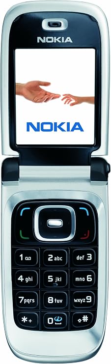 Nokia Handy 6131 schwarz/silber ohne Branding
