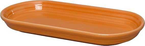 Fiesta 12-Inch by 5-3/4-Inch Bread Tray, Tangerine