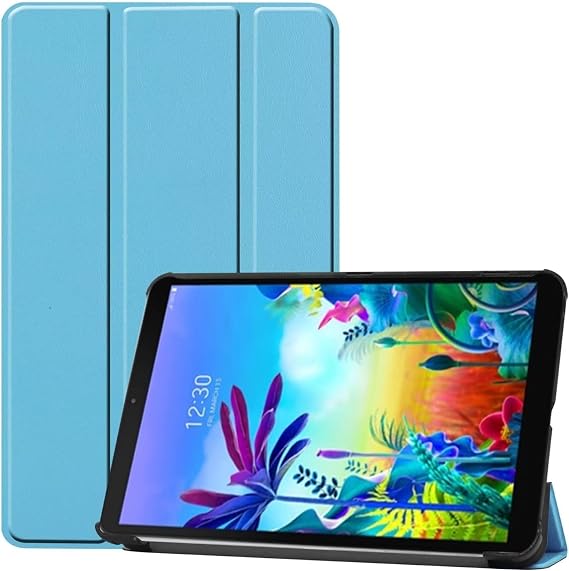 Case for Huawei MediaPad T3 7.0,Light Weight Slim Tri-Fold Shockproof Magnetic Cover Stand Leather Cover Case for Huawei MediaPad T3 7.0 7 inch (Sky Blue)