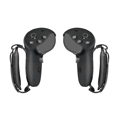 Globular Cluster Silicone Grips for Meta Quest Pro Controllers (Black)