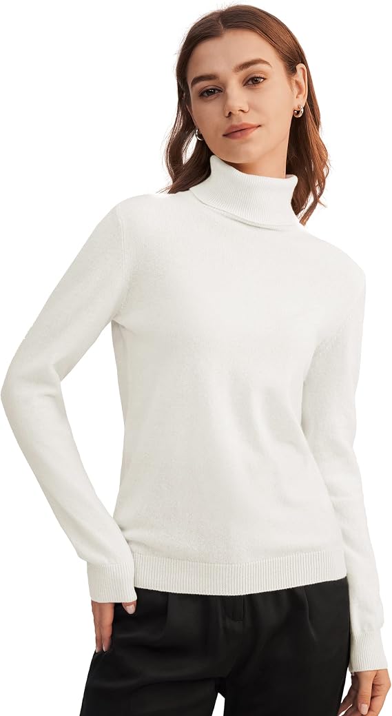 LilySilk 100% Pure Cashmere Sweater for Women Long Sleeve Crew Neck Pullover, Soft, Lightweight