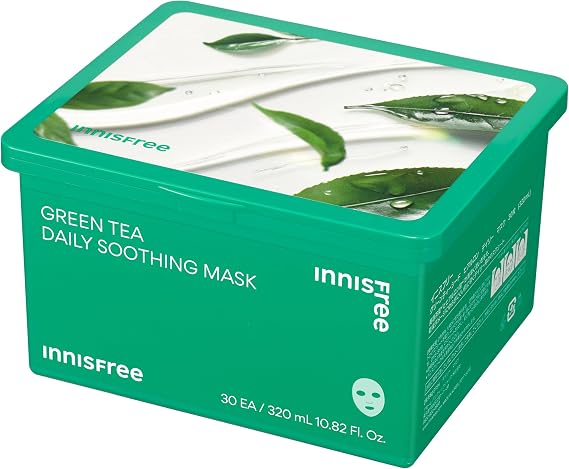 Innisfree Green Tea Seed Hyaluron Daily Mask - Genuine Product