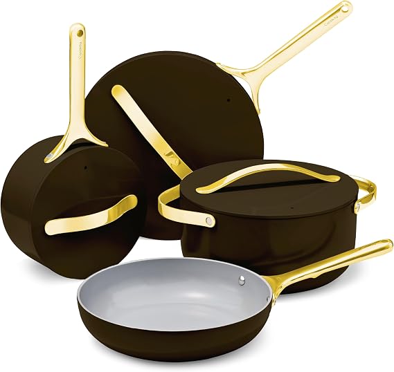 Caraway 12-Piece Non-Stick Ceramic Cookware Set