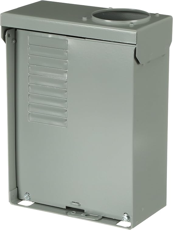 ABB TL412R1P 125A Main Lug Load Center 4 Spaces, 8-Circuit, 125 Amp NEMA 3R Enclosure Plug-in Main Lug Outdoor Load Center PowerMark Gold TLM Series