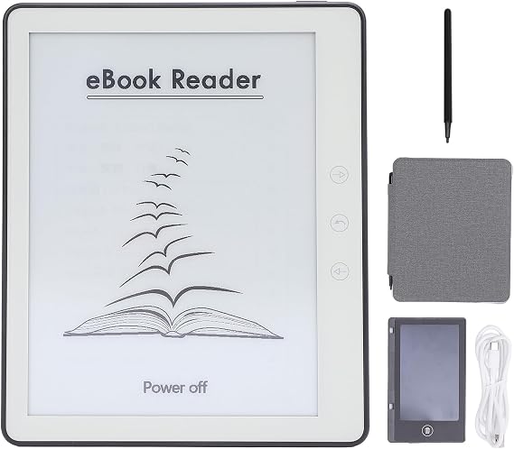 BK576 5.76 Inch Touch Screen E-Reader, Android 8.1 eReader with 1GB RAM and 16GB Storage, Lightweight One Hand Reading Eye-Caring Flat Ink Screen