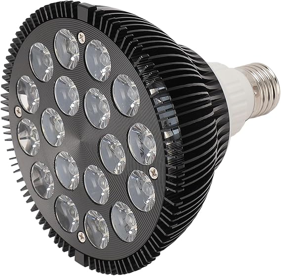 Dpofirs 18W Saltwater Aquarium Light, Refugium Light, Full Spectrum Aquarium Light LED Reef Lights for Marine Turtle