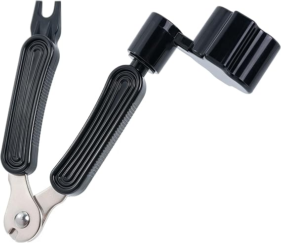 Multi-purpose Guitar String Winder & Cutter, Bridge Pin Puller Tool
