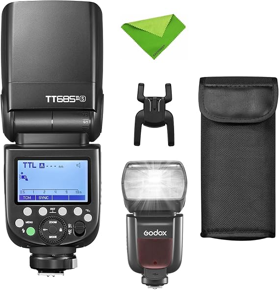GODOX TT685II-S TT685II S TTL Flash for Sony, 1/8000s HSS, 2.4G Wireless