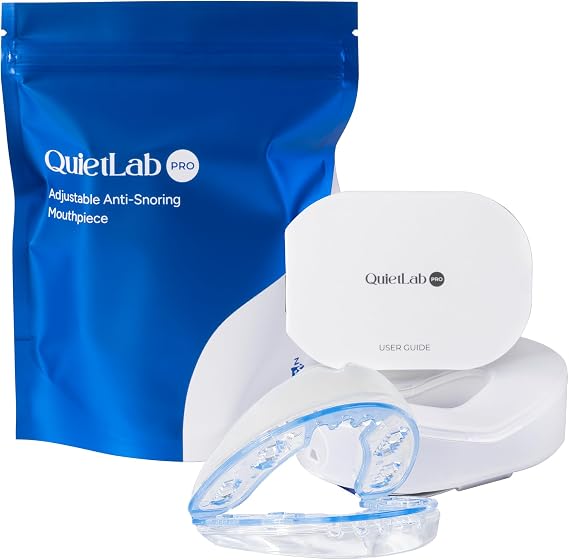 QUIETLAB Mouth Guard for Sleeping - Anti-Snoring Device, Custom Fit