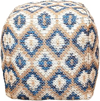 Hand-Woven Pouf/Footstool Durban