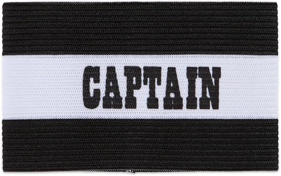 Champion Sports Adult Captains Arm Band, Black - Unisex Woven Elastic Nylon Captain Arm Bands for Soccer, Football, Basketball and More - Premium Team Sports Accessories for Men and Women
