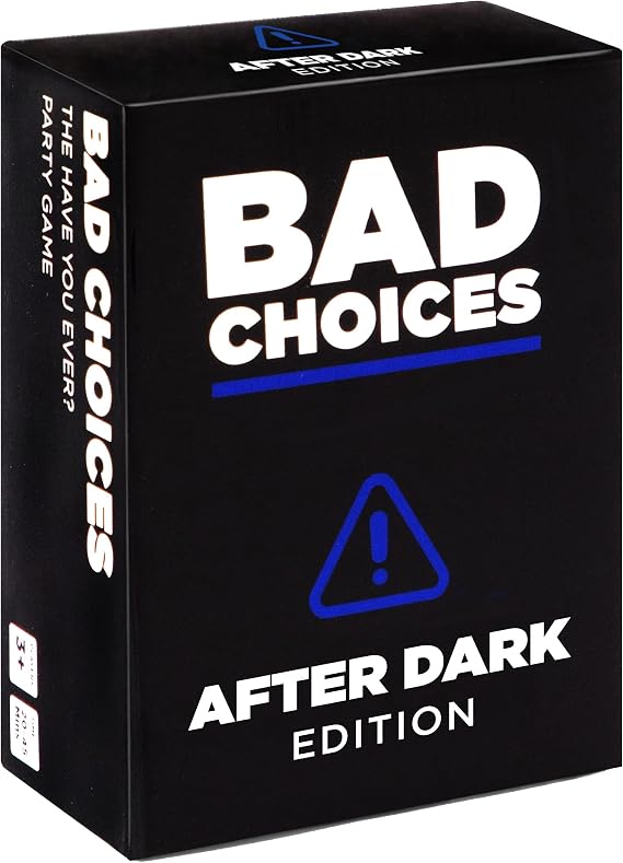 Bad Choices Karanlık Genişleme Paketinden Sonra | Arkadaşlar ve Oyun Gecesi için Komik Yetişkin Kart Oyunu Eklentisi, Partiler ve Preoyunlar için Komik Sohbet ve Buzkıran Masa Oyunu, 100 Yeni Soru