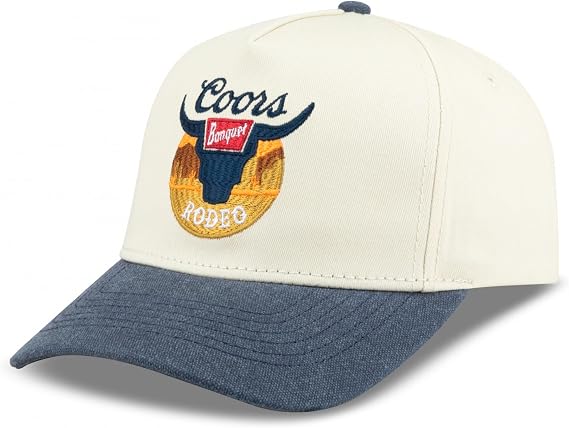 Coors Rodeo Sunset Embroidered Structured Adjustable Hat Multicolor