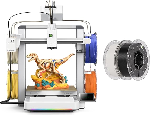 Creality SPARKX i7 Nano Combo MultiColor 3D Printer Bundle with Hyper RFID 2KG (Black & White)