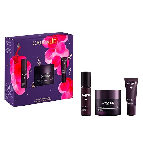 Caudalie Premier Cru Anti-Aging Cream Moisturizer, Refillable Jar - 50 mL