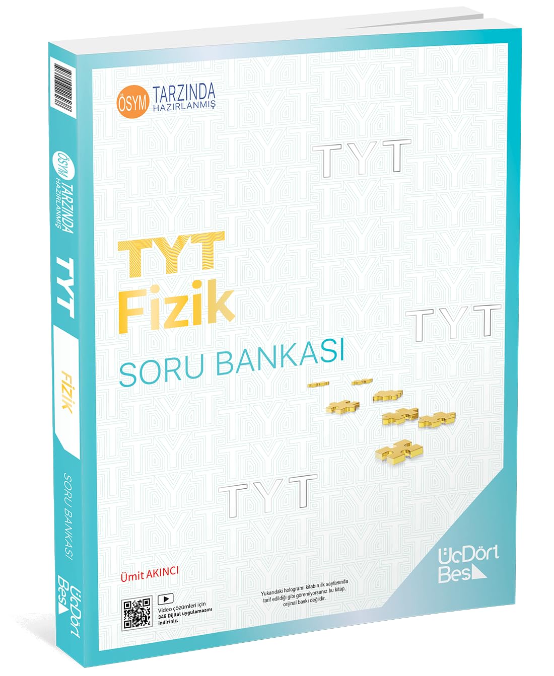 2026 TYT Fizik Soru Bankası Kağıt Kapak – Dokun ve Hisset, 1 Temmuz 2021