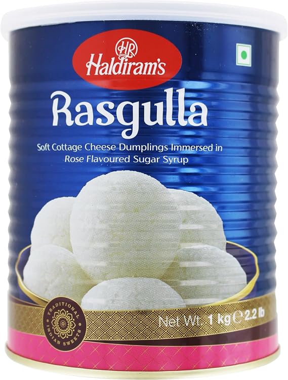 HALDIRAM Rasgulla, 1 x 1 kg