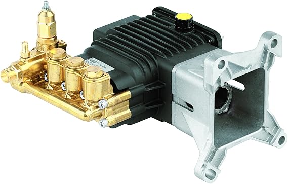 Annovi Reverberi RSV4G40HD-F40EZ - 1 Hollow Shaft Replacement Residential Pump. 4000 PSI, 4 GPM, 3400 RPM. F40 Flange, Easy Start Valve, Thermal Relief, Detergent Outlet, Integrated Brass Unloader