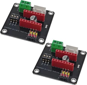 2Pcs 3D Printer 42 Stepper Motor Driver Expansion Board DRV8825 A4988 3D Printer Control Shield Module