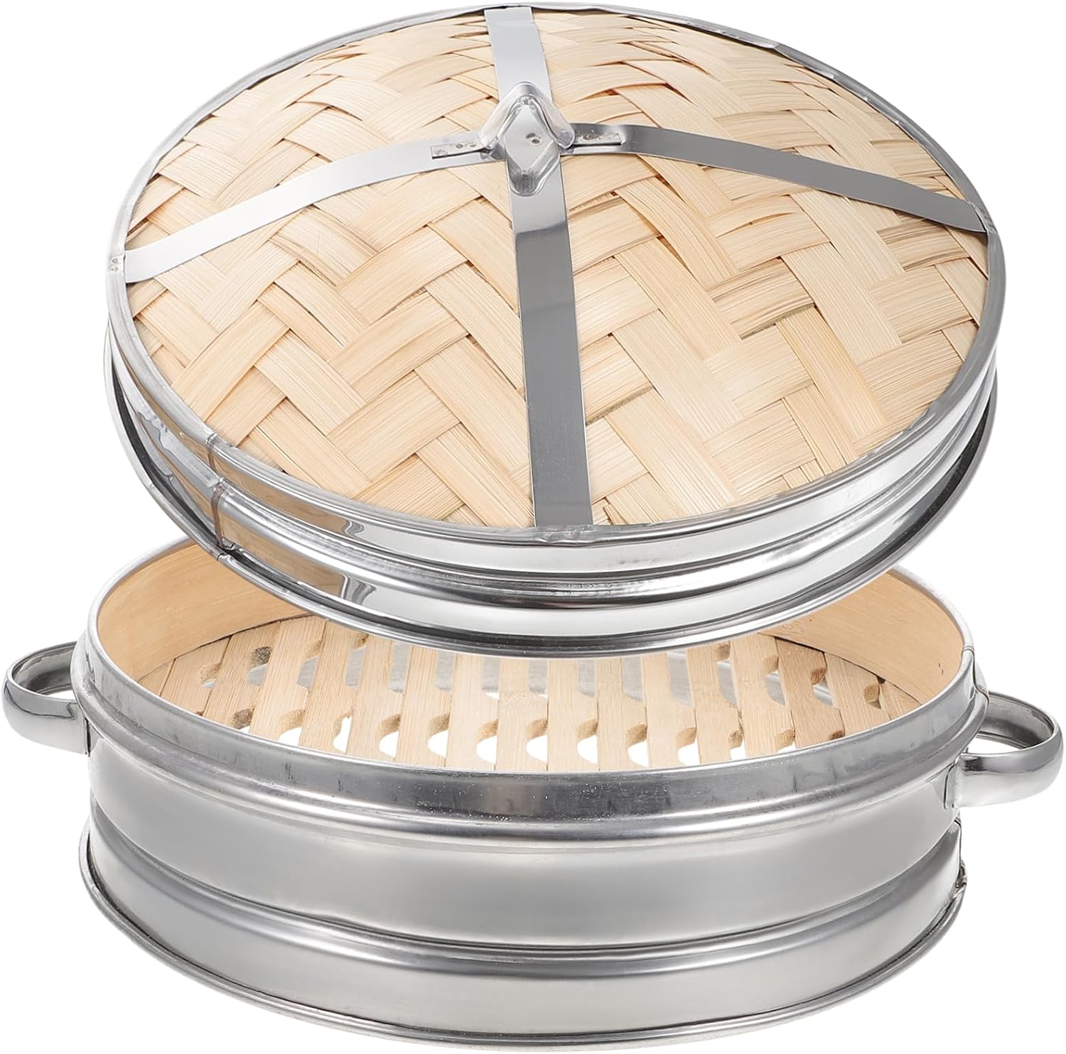 TIDTALEO 1 Set Steamer Rice Cooker Steamer Portable Steamer Egg Steamer Dumpling Maker Steamer Stainless Steel Food Steamer for Cooking Stainless Steel Steamer Cooking Steamer Rack Japan