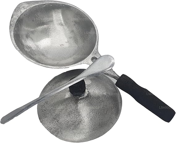 Lakpura Aluminium Hopper Pan with Lid (15cm)