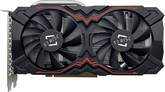 51RISC GeForce GTX 1660 Super Graphics Card 6GB GDDR6 Gaming PC GPU 192bit Video Card PCIe 3.0 x16 DP HDMI DVI Display 1660S Gaming Card