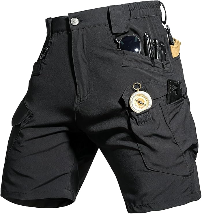 Men's Tactical Cargo Pants Outdoor Ripstop Multi-Pocket Military Combat Trousers Work Pants,Sizes 28-40