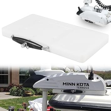 For Minn Kota Quick Release Bracket 1854017 RTA-17 fits Riptide Ulterra, Terrova, PowerDrive, PowerDrive V2 and Deckhand 40 Trolling Motors, for Minn Kota Trolling Motor Mount Bracket