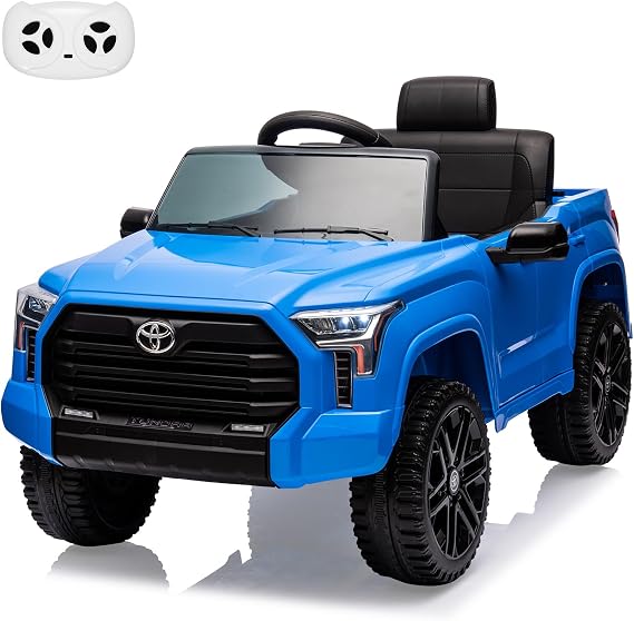 12V Ride on Truck Car, Licensed Toyota Battery Powered Electric Vehicle