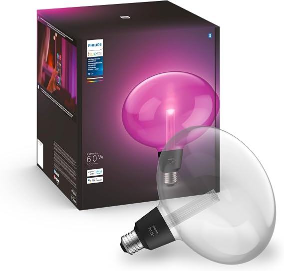 Philips Hue Lightguide Ellipse Smart LED Bulb, 1-Pack