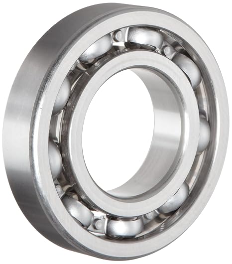 NSK 6200 Deep Groove Ball Bearing, Single Row, Open, Pressed Steel Cage, Normal Clearance, Metric, 10mm Bore, 30mm OD, 9mm Width, 24000rpm Maximum Rotational Speed, 537lbf Static Load Capacity, 1147lbf Dynamic Load Capacity
