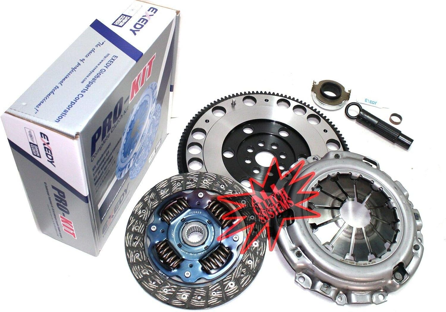 EXEDY CLUTCH PRO-KITALL CLUTCH SYSTEMS RACING FLYWHEEL compatible with ACURA RSX TYPE-S CIVIC SI K20 KHC10