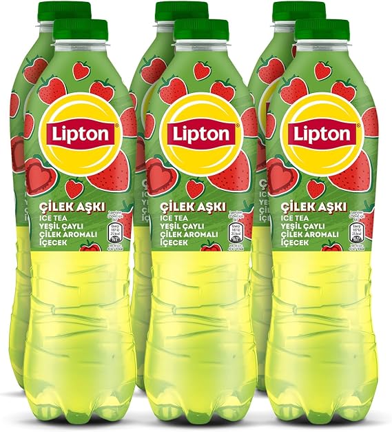 Lipton Ice Tea Strawberry Love Cold Tea Pet 6 x 1 L