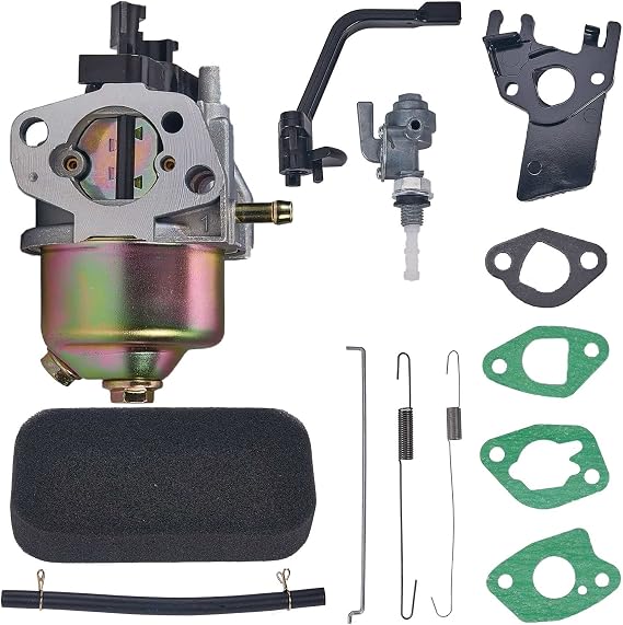 Carburetor Set for Champion Generator Parts Power Equipment 3000 3500 4000 Watts 6.5HP 196cc OHV Engine Carb 46516 46561 Harbor Freight Predator 3000 3500 3050 3200 4000 Watts Gasoline